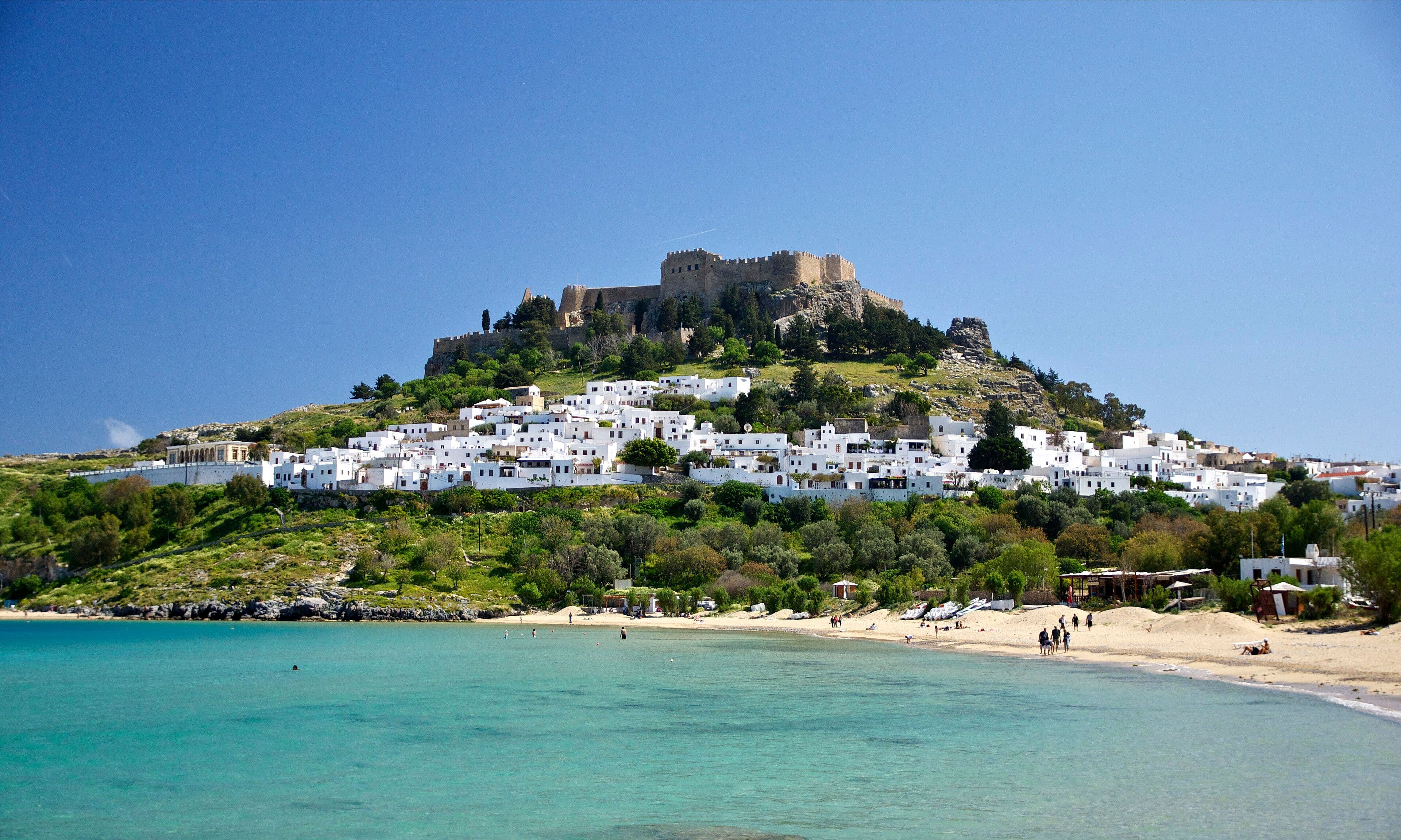Lindos today image