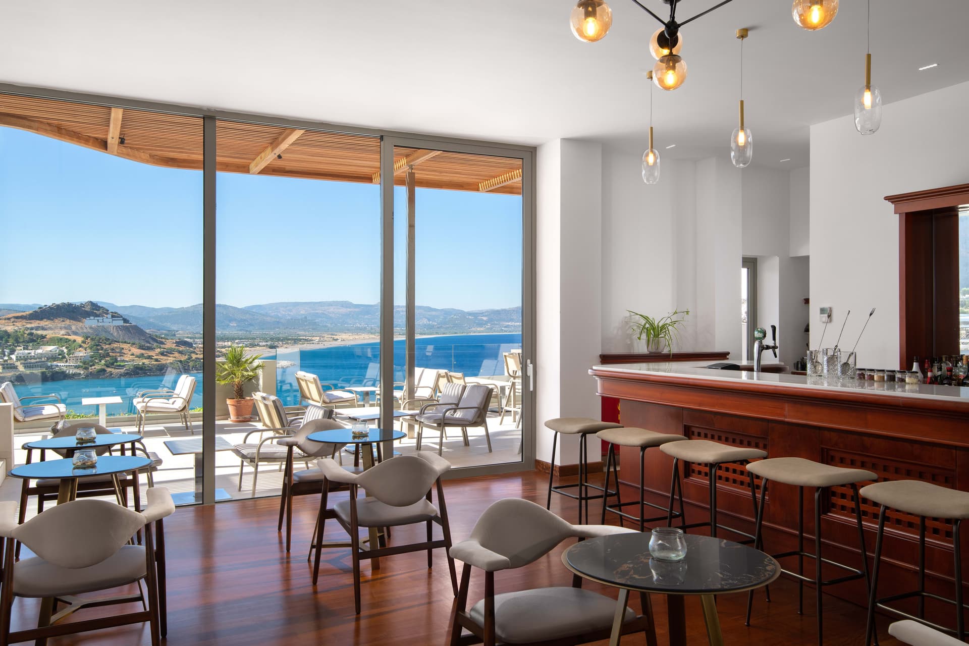 Vergina Lounge Bar - Lindos Mare Image